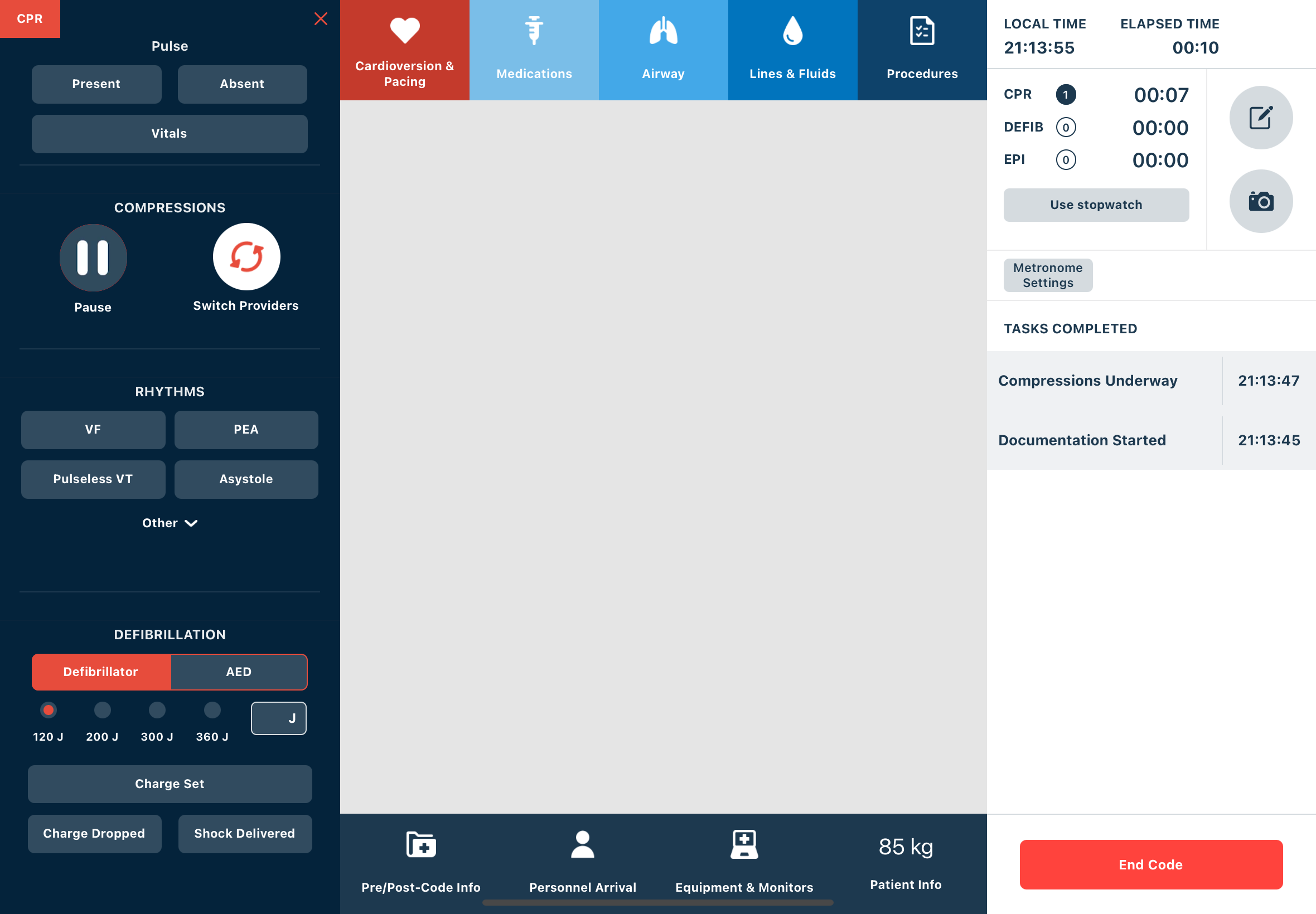 RevitalPro live code documentation screen